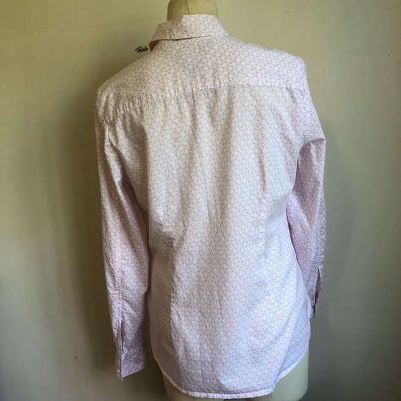 Tommy Hilfiger Button Down, Long Sleeve Blouse - Picture 3 of 8